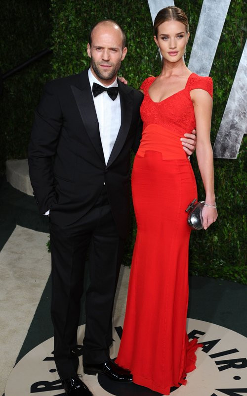 Jason Statham và ban gai Rosie Huntington Whiteley