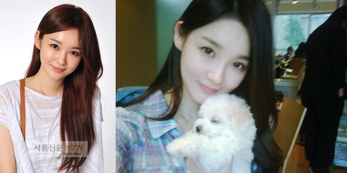 10. Kang Min Kyung (Davichi) khi trang điểm và để mặt mộc hoàn toàn không có sự khác biệt.