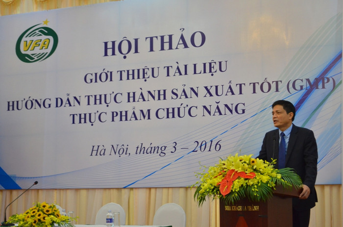 TS. Nguyễn Thanh Phong – Cục trưởng, Cục An toàn thực phẩm (Bộ Y tế) phát biểu tại hội Nghị TS. Nguyễn Thanh Phong – Cục trưởng, Cục An toàn thực phẩm (Bộ Y tế) phát biểu tại hội Nghị