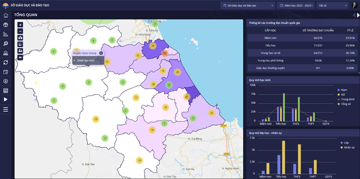 Khi sử dụng vnEdu IOC, thông tin của học sinh được quản lý xuyên suốt 12 năm học, dữ liệu học tập sẽ không bị ảnh hưởng, mất mát khi nhà trường thay đổi nâng cấp phần mềm quản lý hoặc chuyển cấp, chuyển trường... Khi sử dụng vnEdu IOC, thông tin của học sinh được quản lý xuyên suốt 12 năm học, dữ liệu học tập sẽ không bị ảnh hưởng, mất mát khi nhà trường thay đổi nâng cấp phần mềm quản lý hoặc chuyển cấp, chuyển trường...