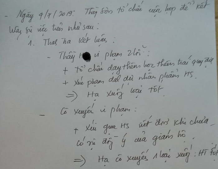 Phải khen thưởng cô giáo chống tiêu cực, sao lại nằng nặc đòi hạ thi đua Phải khen thưởng cô giáo chống tiêu cực, sao lại nằng nặc đòi hạ thi đua