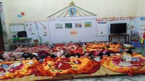 Các cháu học sinh Mầm non Kỳ Thư nghỉ trưa an lành tại trường Các cháu học sinh Mầm non Kỳ Thư nghỉ trưa an lành tại trường