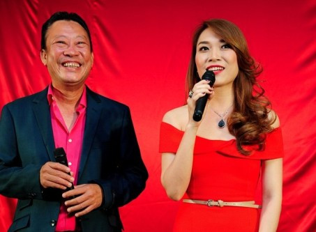 Mỹ Tâm và nhạc sĩ Lê Quang tại buổi ra mắt Live Concert. (Ảnh:Thành Luân) Mỹ Tâm và nhạc sĩ Lê Quang tại buổi ra mắt Live Concert. (Ảnh:Thành Luân)