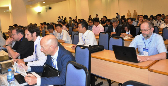 Các chuyên gia, nhà khoa học quốc tế tham dự hội thảo. Các chuyên gia, nhà khoa học quốc tế tham dự hội thảo.