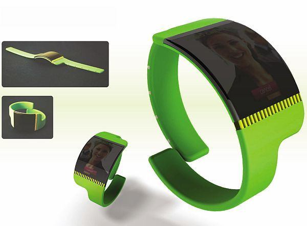 8. Điện thoại đeo tay Kokoro Đây thực sự là mẫu thiết kế thông minh giúp các bậc phụ huynh kiểm soát những đứa con của mình. Kokoro được thiết kế giống như chiếc vòng đeo tay khá nhẹ với một màn hình LED, camera có khả năng thực hiện cuộc gọi thoại. Hơn thế nữa, nó còn tính năng kiểm tra sức khỏe con bạn khi được kết nối với máy đo nhịp tim và sẽ gửi các thông tin quan trọng qua mail khi cần thiết. Kokoro sẽ mang đến sự an tâm cho cha mẹ về con cái mình ở mọi lúc mọi nơi. 8. Điện thoại đeo tay Kokoro Đây thực sự là mẫu thiết kế thông minh giúp các bậc phụ huynh kiểm soát những đứa con của mình. Kokoro được thiết kế giống như chiếc vòng đeo tay khá nhẹ với một màn hình LED, camera có khả năng thực hiện cuộc gọi thoại. Hơn thế nữa, nó còn tính năng kiểm tra sức khỏe con bạn khi được kết nối với máy đo nhịp tim và sẽ gửi các thông tin quan trọng qua mail khi cần thiết. Kokoro sẽ mang đến sự an tâm cho cha mẹ về con cái mình ở mọi lúc mọi nơi.