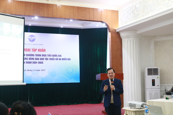 Ông Nguyễn Ngọc Hải phát biểu tại Hội nghị. Ảnh: Anh Trang Ông Nguyễn Ngọc Hải phát biểu tại Hội nghị. Ảnh: Anh Trang