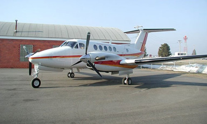Máy bay Beech Craft KingAir B200 (Ảnh Vnexpress) Máy bay Beech Craft KingAir B200 (Ảnh Vnexpress)