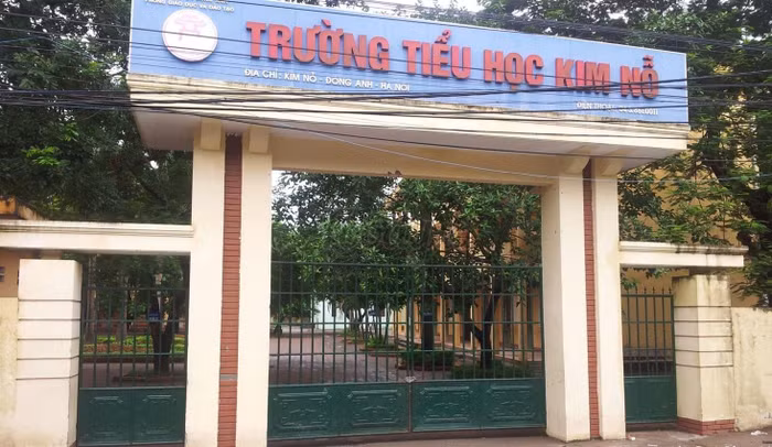 Trường Tiểu học Kim Nỗ, Đông Anh, Hà Nội. Ảnh: internet Trường Tiểu học Kim Nỗ, Đông Anh, Hà Nội. Ảnh: internet