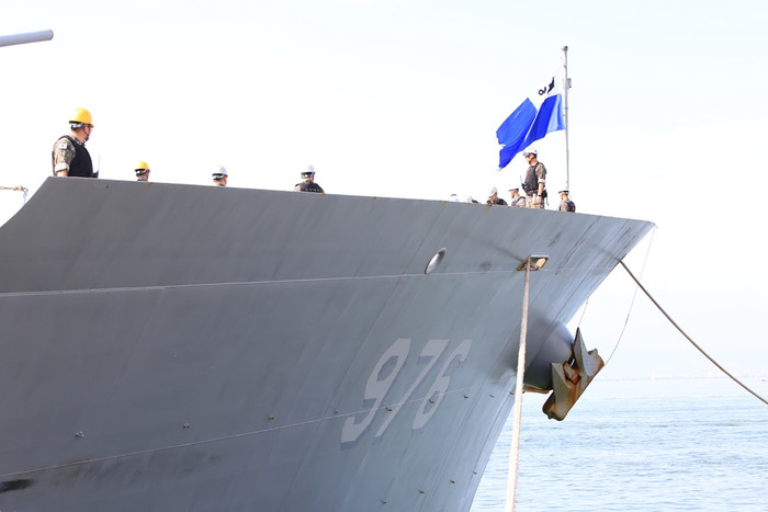 Đây là lần thứ hai chiến hạm Hàn Quốc cập cảng Đà Nẵng, trước đó là vào tháng 9/2017.