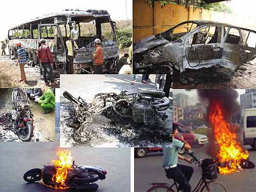 Theo PGS. TS Hoàng Mạnh Hùng, có thể còn nguyên nhân khác dẫn đến cháy, nổ xe Theo PGS. TS Hoàng Mạnh Hùng, có thể còn nguyên nhân khác dẫn đến cháy, nổ xe