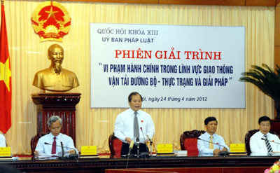 Phiên giải trình được các đại biểu đánh giá cao (Ảnh: chinhphu.vn)