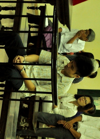 Bị cáo Lê Tuấn Minh tại phiên tòa Bị cáo Lê Tuấn Minh tại phiên tòa