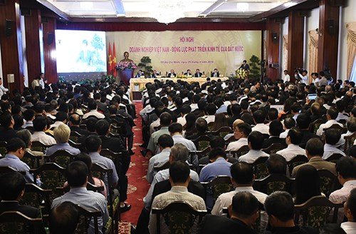 Toàn cảnh Hội nghị doanh nghiệp Việt Nam năm 2016 - Ảnh: chinhphu.vn. Toàn cảnh Hội nghị doanh nghiệp Việt Nam năm 2016 - Ảnh: chinhphu.vn.