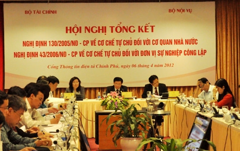 Quang cảnh Hội nghị Tổng kết tại trung tâm hội nghị Quốc tế, Hà Nội sáng 6/4 (Ảnh: Tuấn Nam) Quang cảnh Hội nghị Tổng kết tại trung tâm hội nghị Quốc tế, Hà Nội sáng 6/4 (Ảnh: Tuấn Nam)