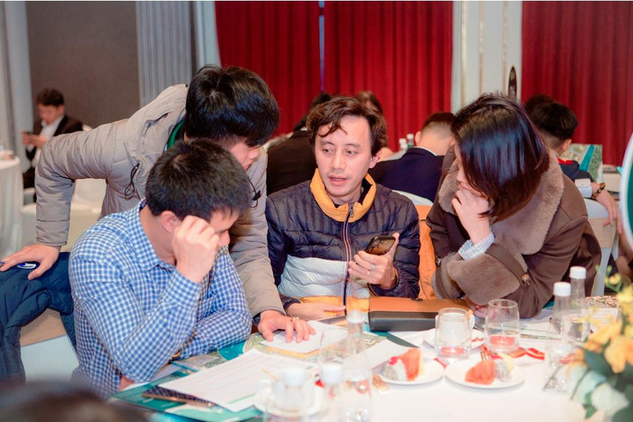 Khách hàng tìm hiểu về dự án Chu Lai Riverside. Ảnh: GH Khách hàng tìm hiểu về dự án Chu Lai Riverside. Ảnh: GH