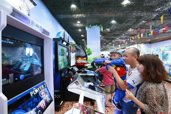 Vinpearlland Games – nơi cha mẹ cùng bé vui chơi. Vinpearlland Games – nơi cha mẹ cùng bé vui chơi.