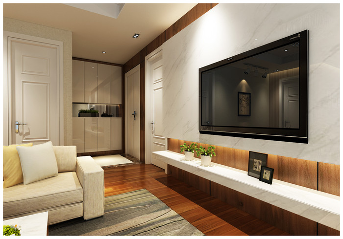 Một góc phòng khách trong căn hộ dự án Central Field - ảnh căn hộ mẫu.