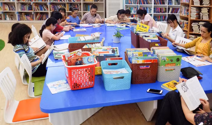 Cuộc thi này nhằm tạo sự quan tâm, hưởng ứng của các em học sinh, các bậc phụ huynh về văn hóa đọc sách. Ảnh: CTV