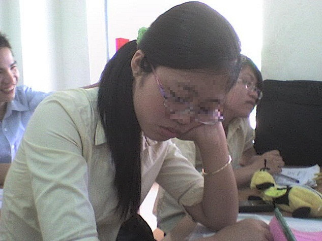 Những hình ảnh 'khó coi' trong giờ học!