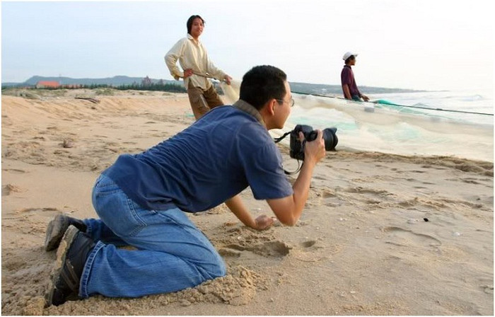 Sẵn sàng "xả thân" để có những bức hình ưng ý Sẵn sàng "xả thân" để có những bức hình ưng ý