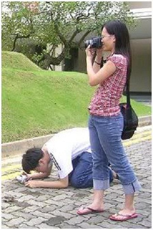 Thử nghiệm những góc chụp mới, lạ Thử nghiệm những góc chụp mới, lạ