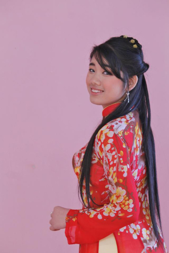 Những hình ảnh của cô bạn trong cuộc thi