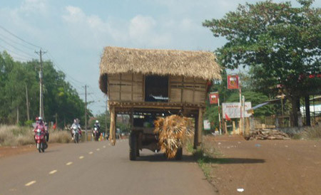 Ngôi nhà di động.