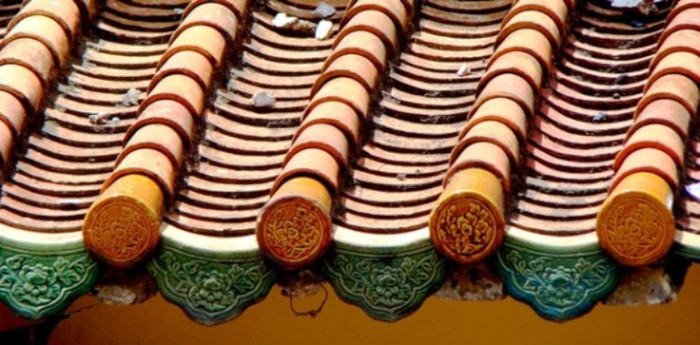 Mái ngói mang đậm phong nét Á đông