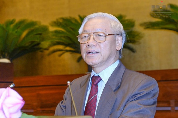 Tổng Bí thư Nguyễn Phú Trọng (ảnh quochoi.vn). Tổng Bí thư Nguyễn Phú Trọng (ảnh quochoi.vn).