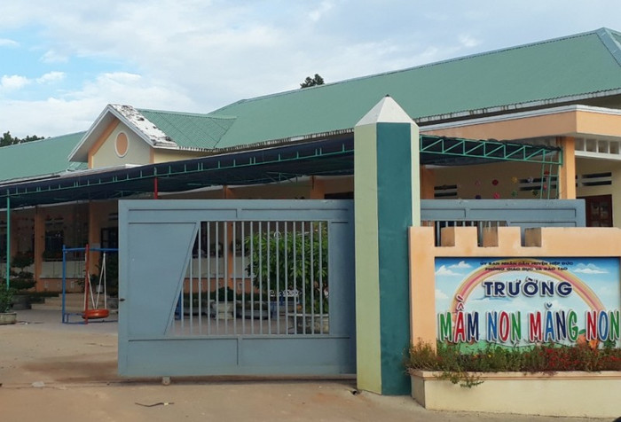 Hiệu trưởng trường mầm non Măng Non đã để xảy ra nhiều sai phạm trong quản lý, thu chi tài chính. Ảnh: AN