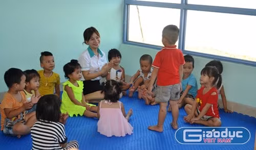 Đà Nẵng chi 23,9 tỷ đồng để đầu tư trang thiết bị, đồ chơi cho các trường mầm non công lập nhằm đón trẻ từ 6-18 tháng tuổi vào học. Ảnh: giaoduc.net.vn