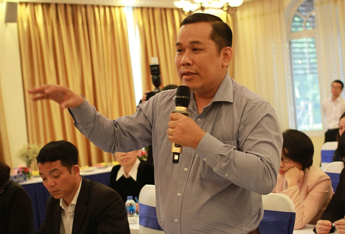 Tiến sĩ Lê Văn Út cảnh báo về yếu tố thương mại của việc xếp hạng đại học (Ảnh: Thùy Linh) Tiến sĩ Lê Văn Út cảnh báo về yếu tố thương mại của việc xếp hạng đại học (Ảnh: Thùy Linh)