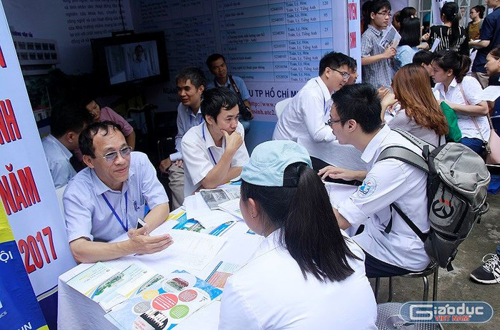 Bộ Giáo dục và Đào tạo vừa công bố danh sách 63 cụm thi quốc gia 2018. (Ảnh minh họa: Thùy Linh) Bộ Giáo dục và Đào tạo vừa công bố danh sách 63 cụm thi quốc gia 2018. (Ảnh minh họa: Thùy Linh)