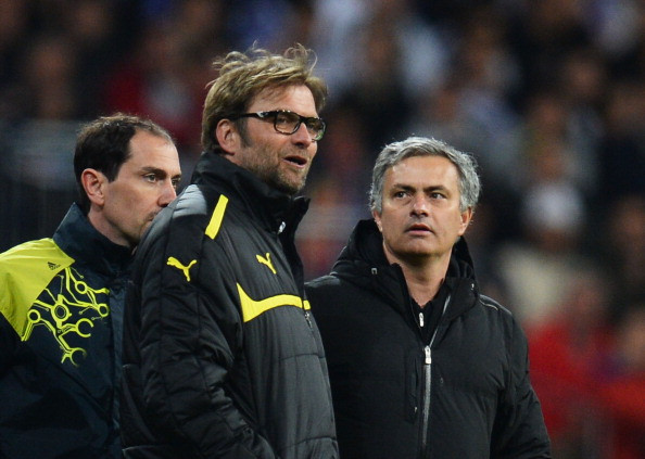 Sau 4 cuộc đối đầu ở Champions League mùa này, Mourinho đã phải nhìn Klopp với con mắt khác. Sau 4 cuộc đối đầu ở Champions League mùa này, Mourinho đã phải nhìn Klopp với con mắt khác.