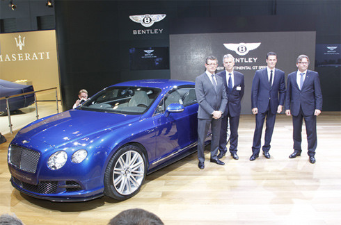 Bentley Continental GT Speed mới được những người đứng đầu hãng giới thiệu tại Mátxcơva. Bentley Continental GT Speed mới được những người đứng đầu hãng giới thiệu tại Mátxcơva.