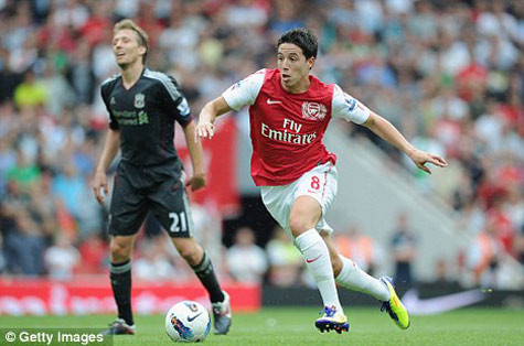 Trận gặp Newcastle là lần cuối cùng Nasri khoác áo Arsenal. Trận gặp Newcastle là lần cuối cùng Nasri khoác áo Arsenal.