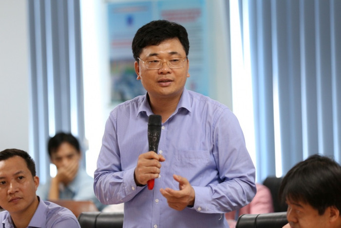 Tổng Giám đốc BSR Trần Ngọc Nguyên phát biểu tại hội thảo Tổng Giám đốc BSR Trần Ngọc Nguyên phát biểu tại hội thảo