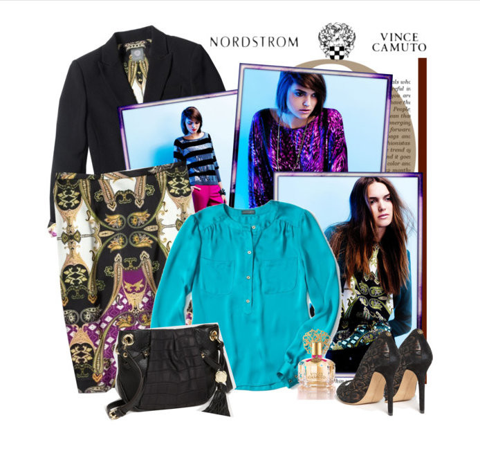 Mix cùng sơ mi sáng màu, vest đen, trông bạn thật trẻ trung, quá đủ cho một ngày công sở năng động