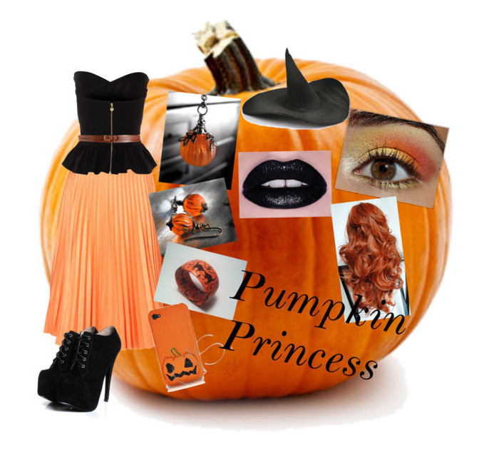 Chỉ cần một chiếc váy màu cam, bạn đã rất Hallowween rồi đấy!