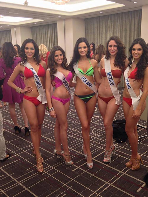 Bea Rose Santiago đại diện Philippines tranh tài tại Miss International 2013.