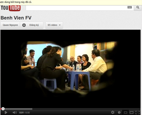 Trên mạng youtube những ngày qua xuất hiện đoạn clip dài 5 phút ghi lại buổi gặp đầu tiên ngày 18/8/2012 mà bệnh viện FV đến xin lỗi và nhận lỗi với gia đình bệnh nhân Mai Trung Kiên - điều này hoàn toàn trái ngược với những tuyên bố gần đây từ phía bệnh viện. Trên mạng youtube những ngày qua xuất hiện đoạn clip dài 5 phút ghi lại buổi gặp đầu tiên ngày 18/8/2012 mà bệnh viện FV đến xin lỗi và nhận lỗi với gia đình bệnh nhân Mai Trung Kiên - điều này hoàn toàn trái ngược với những tuyên bố gần đây từ phía bệnh viện.