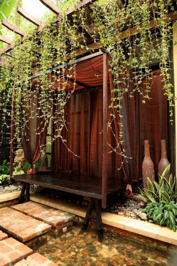 Khuôn viên phía ngoài của spa Nadam (Thủ Đức, TP.HCM).