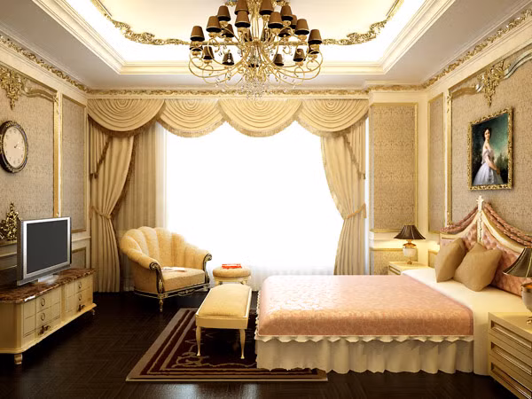 Toàn bộ nội thất sử dụng gỗ Elm wood (cây du) nhập khẩu từ Nga, thân thiện với môi trường, vân gỗ đẹp tự nhiên, rõ nét, chịu mối mọt, nấm mốc, sử dụng công nghệ sơn của Italia theo tiêu chuẩn quốc tế.