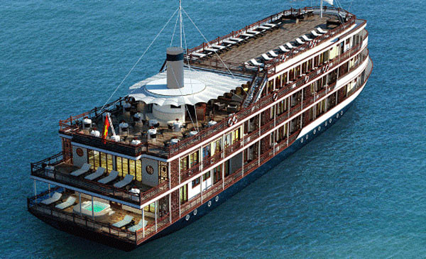 Tổ hợp du thuyền Âu Cơ gồm 2 du thuyền sang trọng đạt tiêu chuẩn 5 sao, mỗi du thuyền gồm 32 phòng nghỉ cao cấp, 1 nhà hàng, 2 quầy bar, khu spa độc đáo và 1 boong thượng phóng khoáng. Tổ hợp du thuyền Âu Cơ gồm 2 du thuyền sang trọng đạt tiêu chuẩn 5 sao, mỗi du thuyền gồm 32 phòng nghỉ cao cấp, 1 nhà hàng, 2 quầy bar, khu spa độc đáo và 1 boong thượng phóng khoáng.