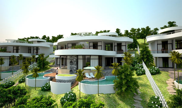 Tất cả đều được tính toán khi thiết kế để có đạt được sự tiện nghi tối đa với những góc nhìn đẹp ra cảnh quan xung quanh.