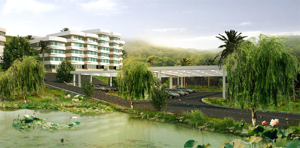 Các không gian được liên kết với nhau như một dòng chảy thông suốt, êm đềm và uyển chuyển.