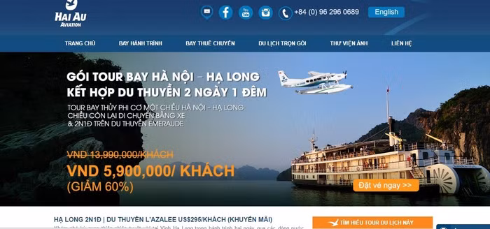 Với giá vé chưa khuyến mãi lên đến gần 14 triệu đồng/ hành khách Hải Âu sẽ gặp khó)