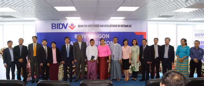 Lễ khai trương chính thức hoạt động Chi nhánh BIDV Yangon