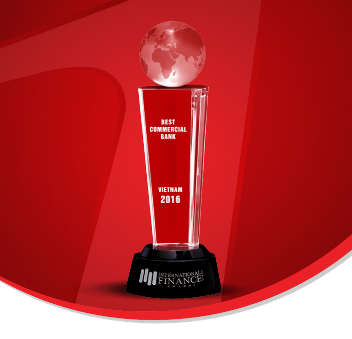 Giải thưởng của Tạp chí International Finance (IFM) trao tặng cho Maritime Bank.
