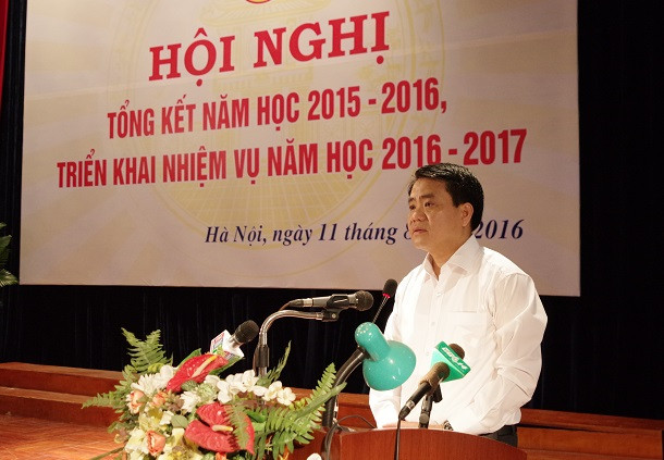 Chủ tịch UBND TP Hà Nội: Chúng ta phải khơi gợi sự sáng tạo của học sinh và đào tạo lòng nhân hậu ngay từ bé